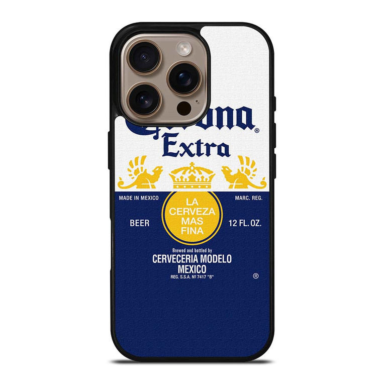 CORONA BEER MADE IN MEXICO iPhone 16 Pro Case