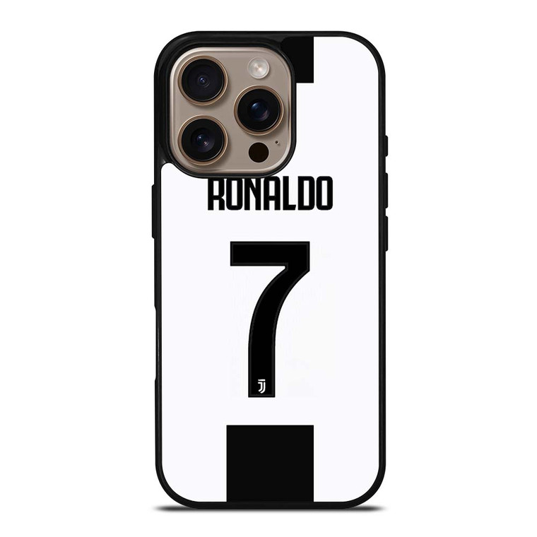 CRISTIANO RONALDO JUVENTUS JERSEY CR7 iPhone 16 Pro Case