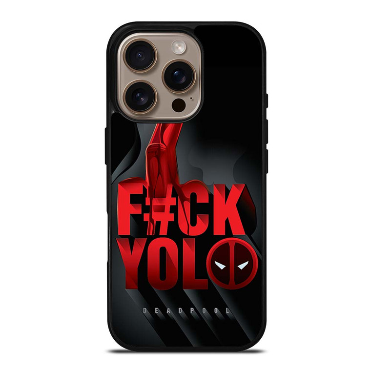 DEADPOOL YOLO iPhone 16 Pro Case