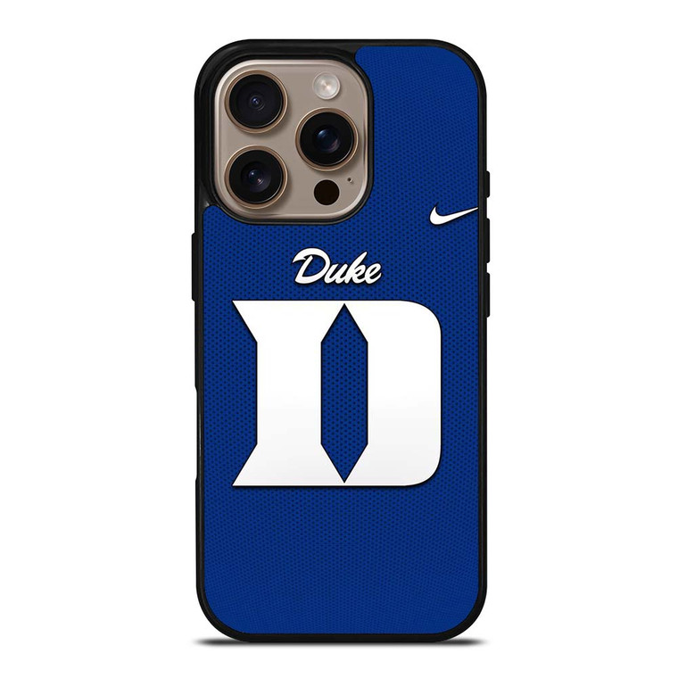 DUKE BLUE DEVILS LOGO BASEBALL TEAM NIKE iPhone 16 Pro Case