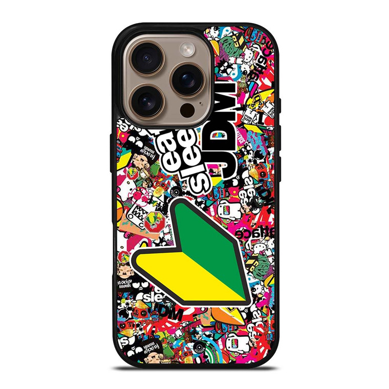 EAT SLEEP JDM iPhone 16 Pro Case