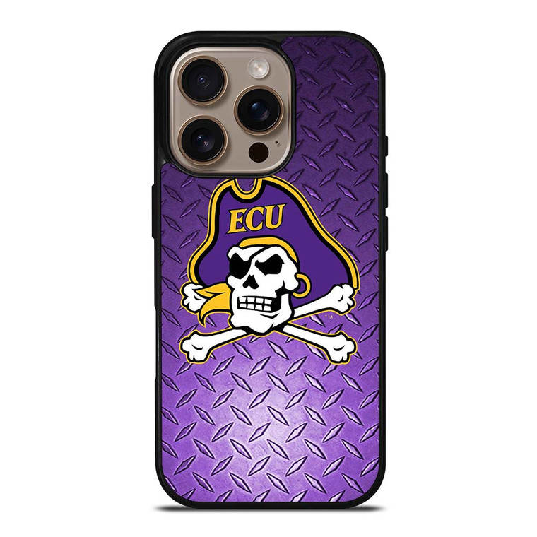 ECU EAST CAROLINA PIRATES FOOTBALL TEAM iPhone 16 Pro Case