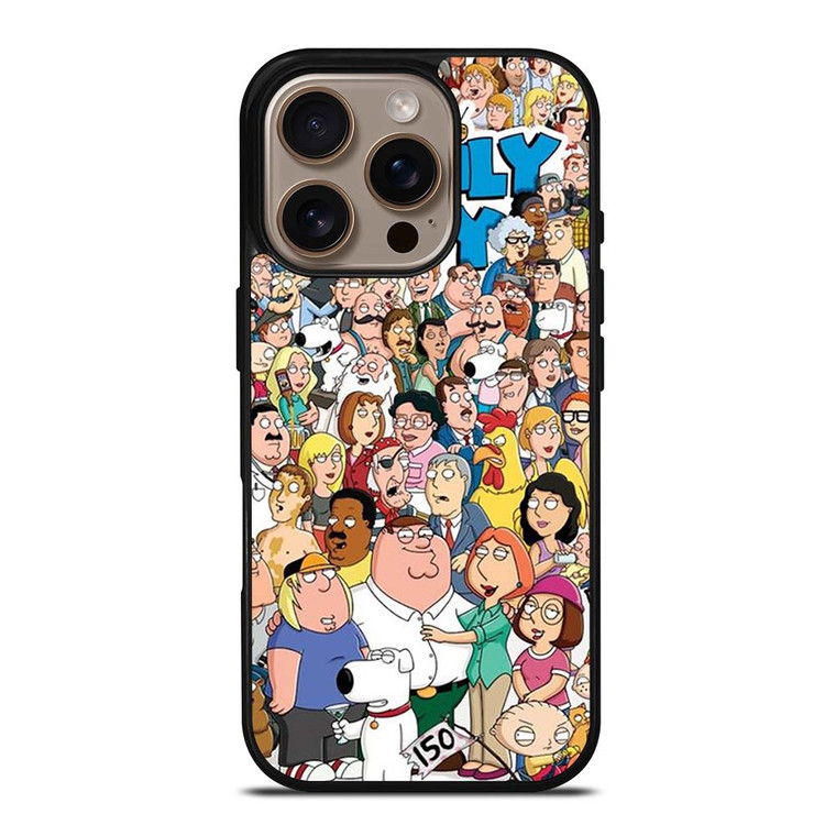 FAMILY GUY CARTOON ALL CHARACTERS iPhone 16 Pro Case