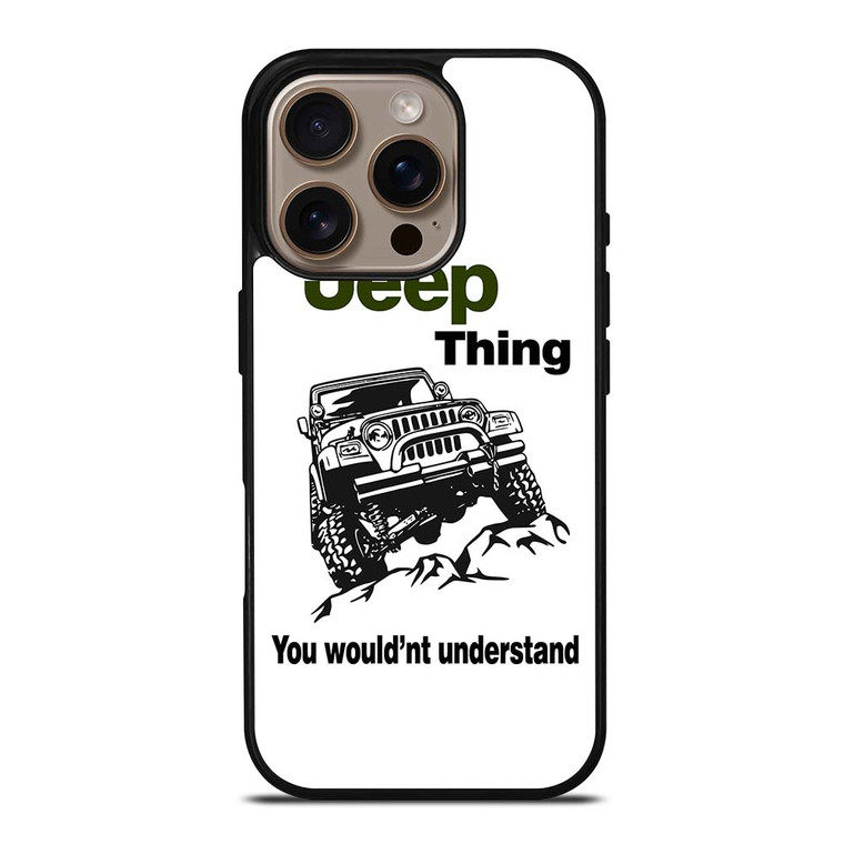 IT'S A JEEP THING iPhone 16 Pro Case