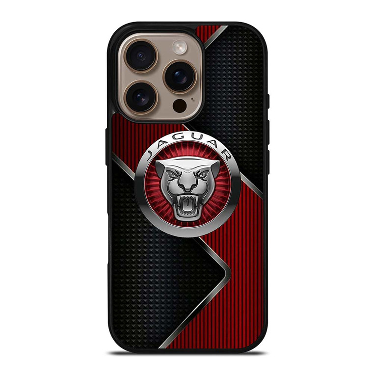 JAGUAR LOGO METAL iPhone 16 Pro Case