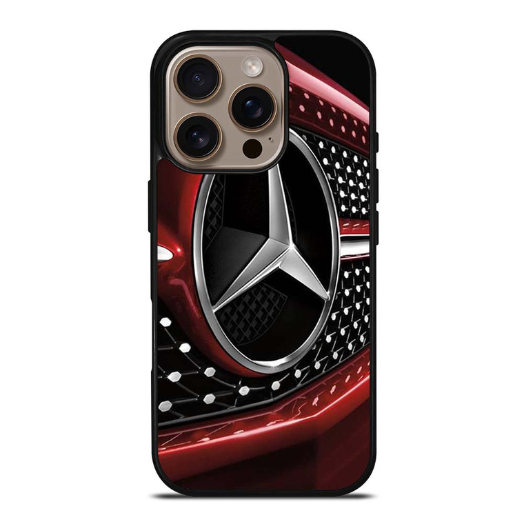 MERCEDES BENZ LOGO RED EMBLEM iPhone 16 Pro Case