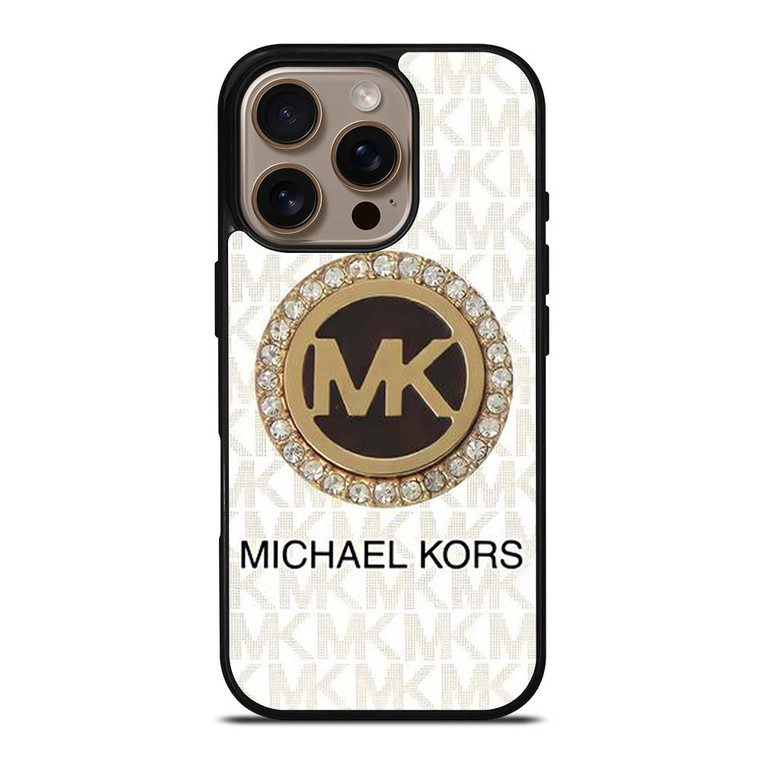 MICHAEL KORS MK LOGO DIAMOND iPhone 16 Pro Case