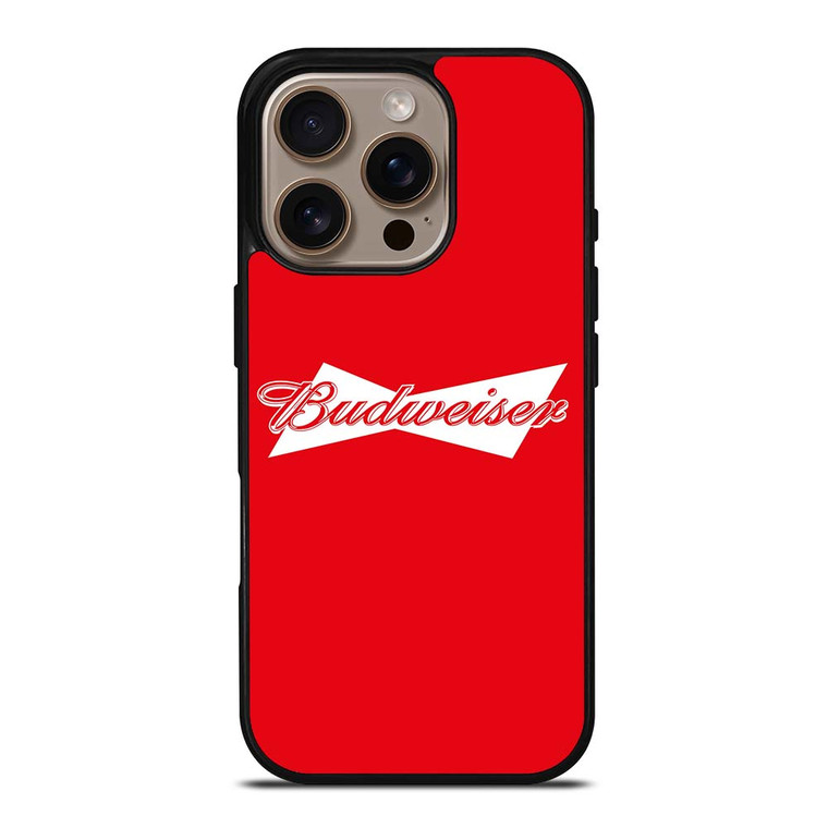 NEW BUDWEISER BEER LOGO iPhone 16 Pro Case