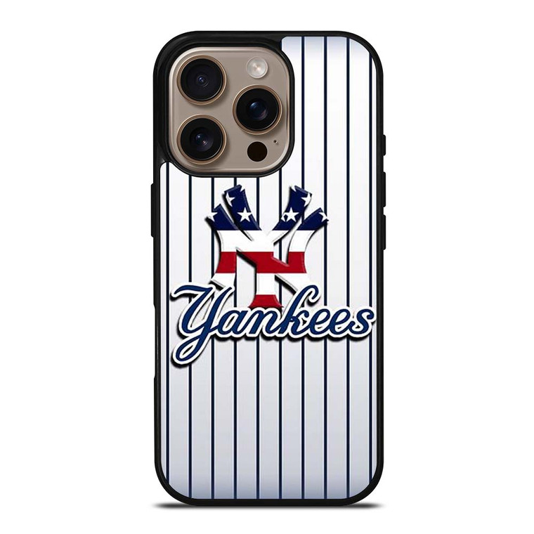 NEW YORK YANKEES BASEBALL LOGO iPhone 16 Pro Case