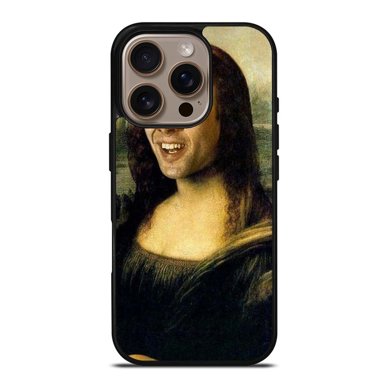 NICOLAS CAGE MONALISA 2 iPhone 16 Pro Case