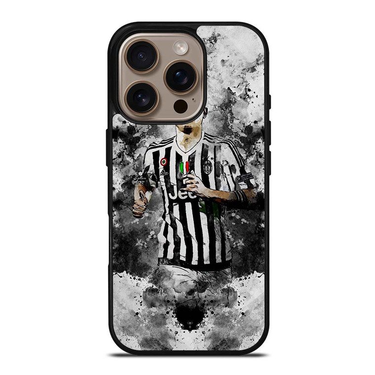PAULO DYBALA JUVENTUS ART iPhone 16 Pro Case
