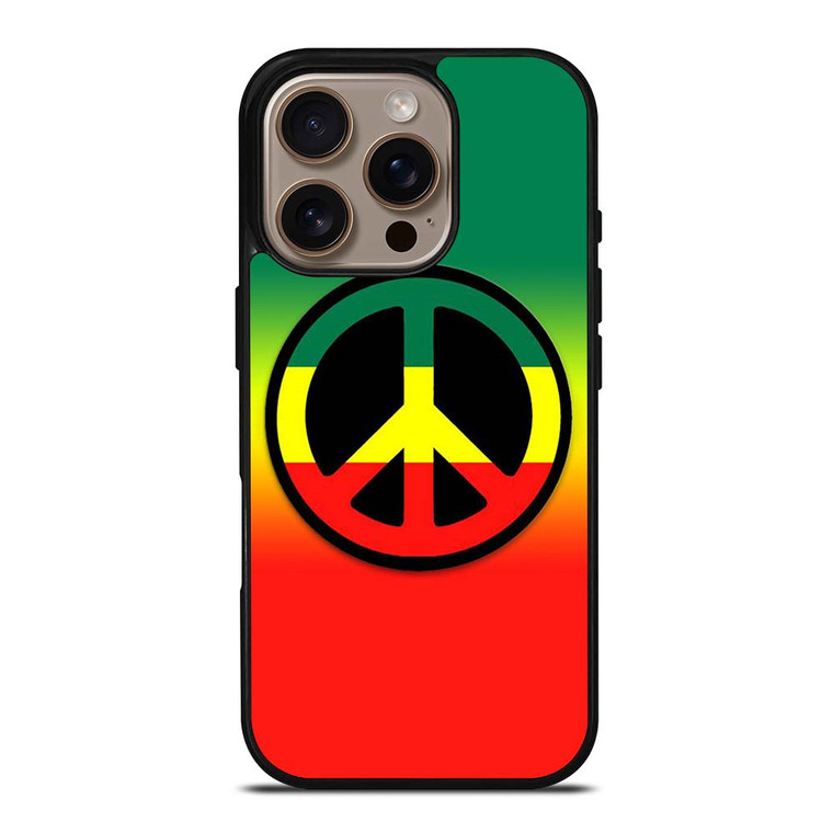 PEACE SIGN LOGO SYMBOL iPhone 16 Pro Case