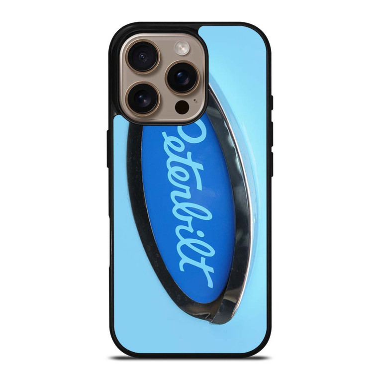 PETERBILT BLUE EMBLEM iPhone 16 Pro Case