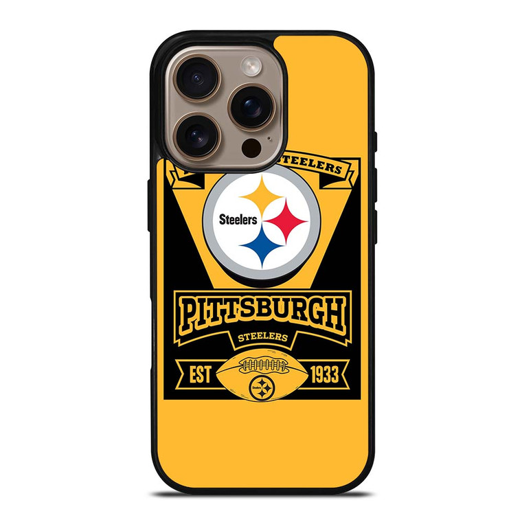 PITTSBURGH STEELERS 1933 iPhone 16 Pro Case