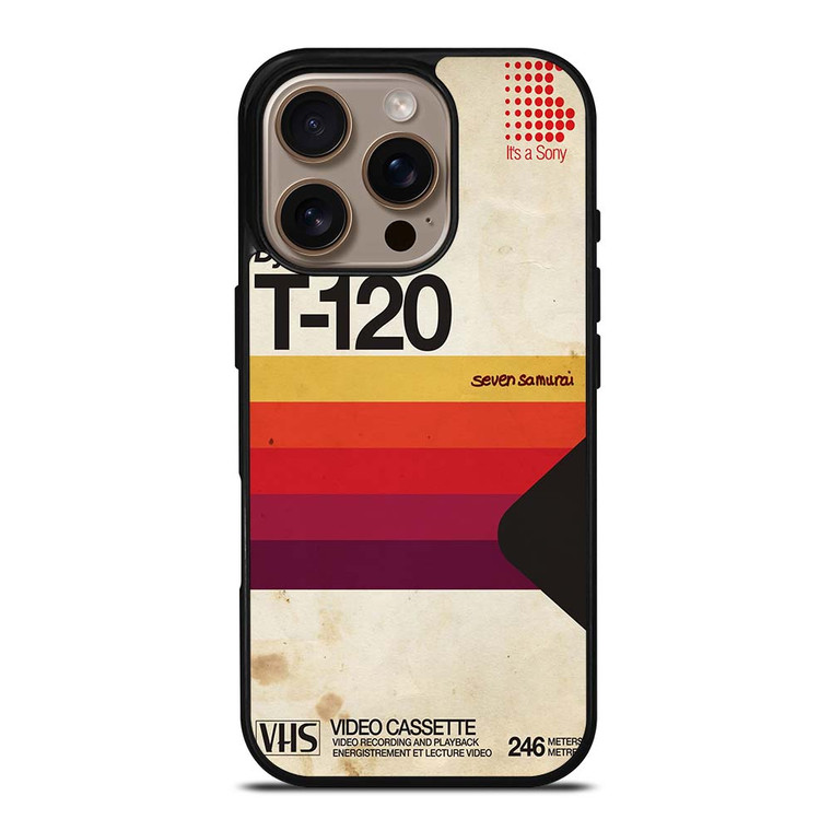 SONY VIDEO CASSETTE T-120 iPhone 16 Pro Case