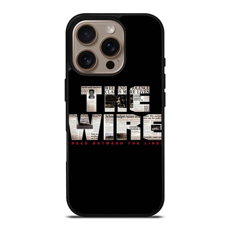 THE WIRE iPhone 16 Pro Case