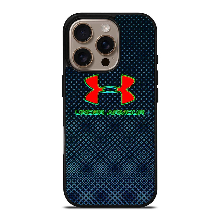 UNDER ARMOUR LOGO RED GREEN iPhone 16 Pro Case