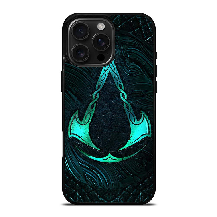 ASSASSIN'S CREED GREEN LOGO iPhone 16 Pro Max Case