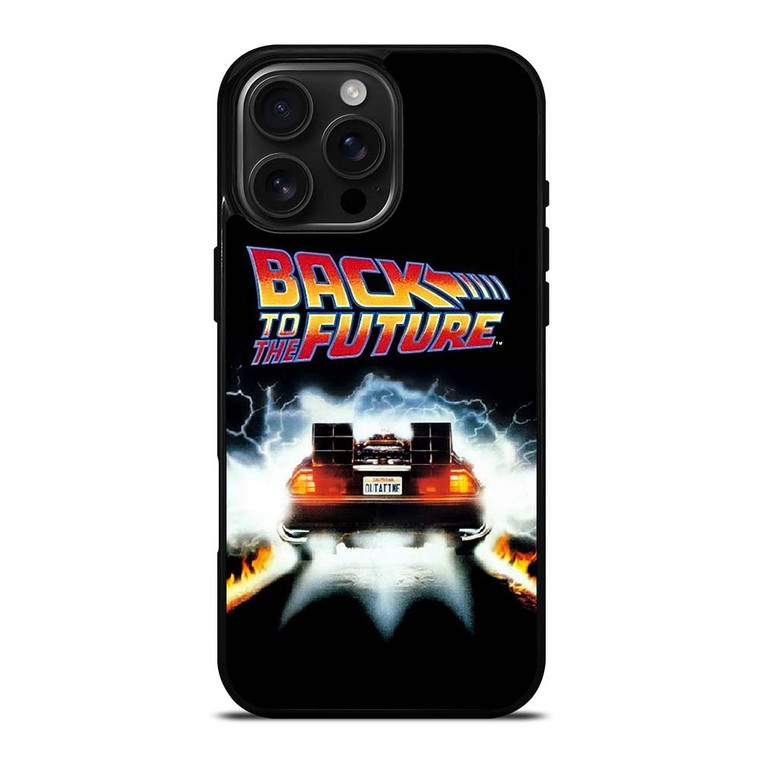 BACK TO THE FUTURE DELOREAON iPhone 16 Pro Max Case