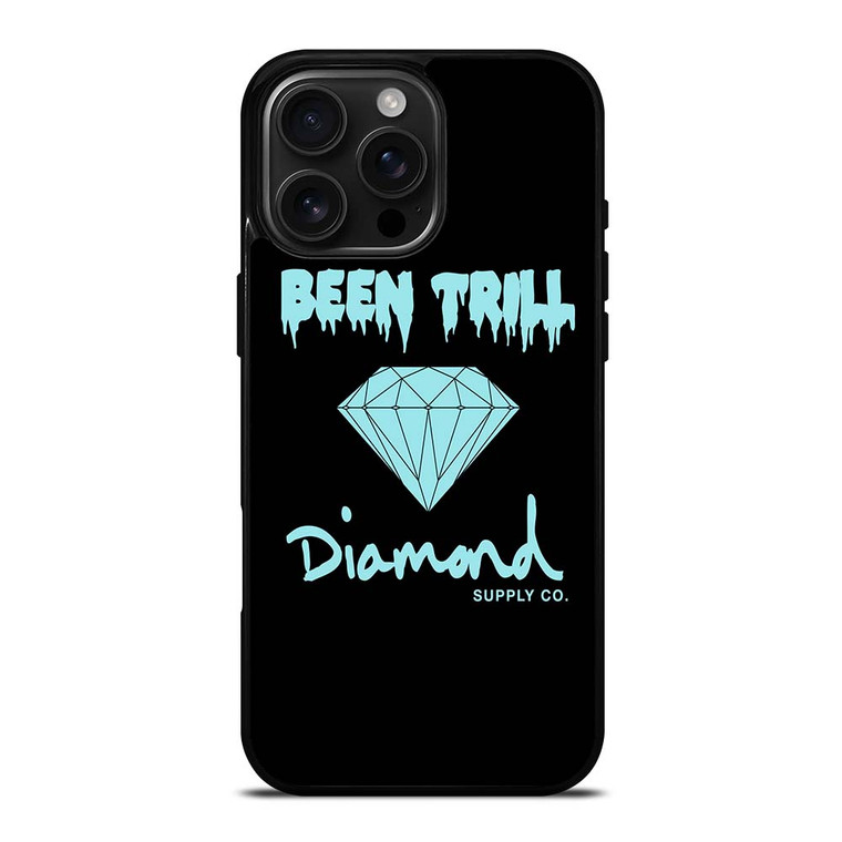 BEEN TRILL DIAMOND BLACK iPhone 16 Pro Max Case