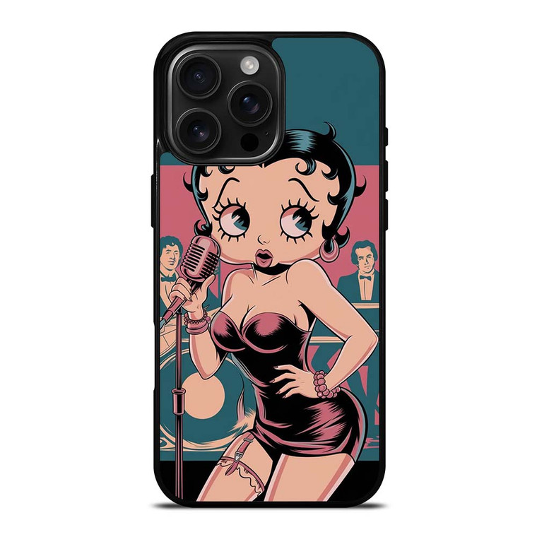 BETTY BOOP SINGING iPhone 16 Pro Max Case