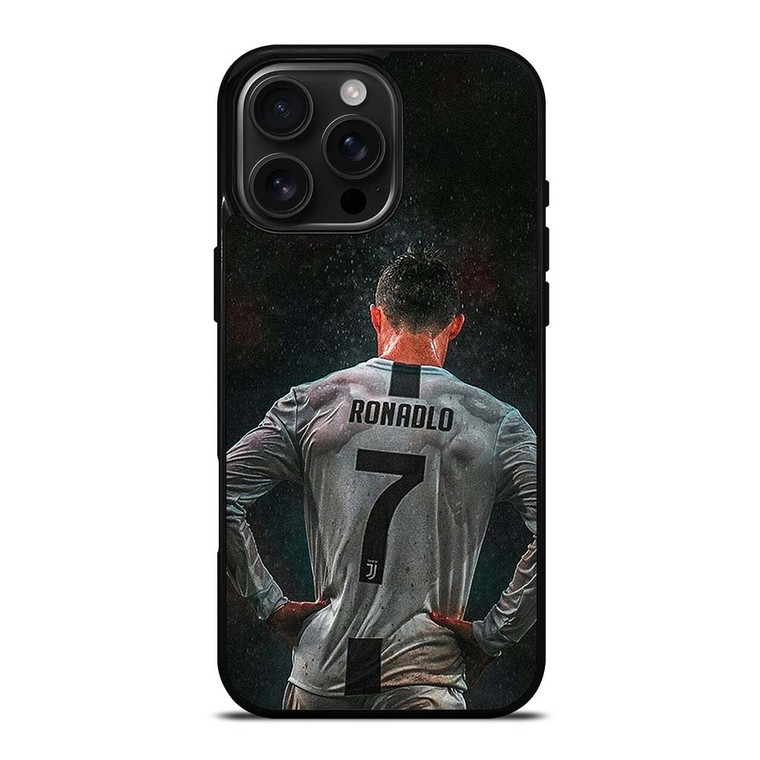 CR7 CRISTIANO RONALDO JUVENTUS iPhone 16 Pro Max Case