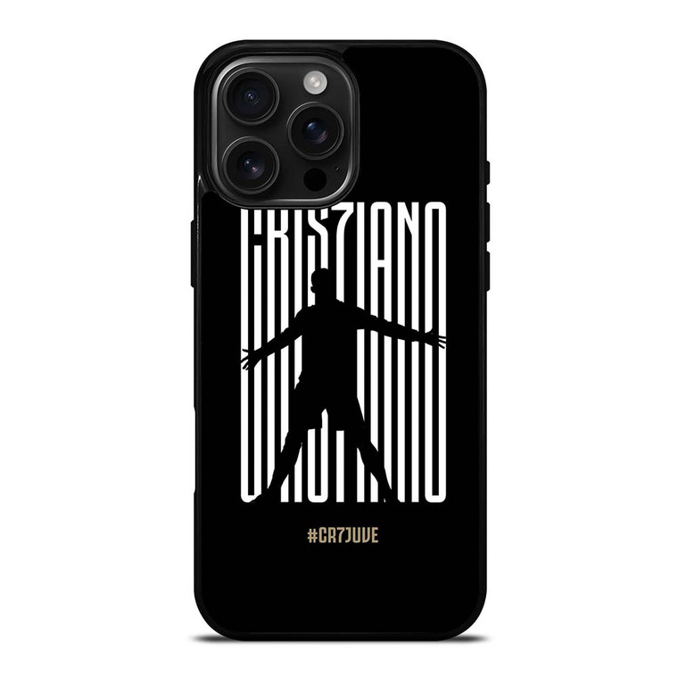 CRISTIANO RONALDO CR7 JUVENTUS 2 iPhone 16 Pro Max Case