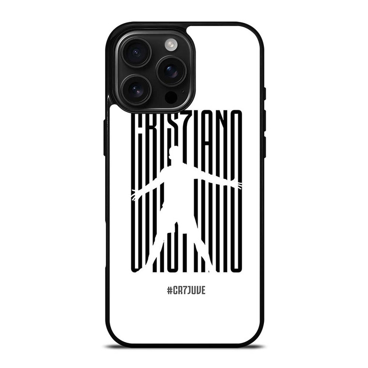 CRISTIANO RONALDO CR7 JUVENTUS iPhone 16 Pro Max Case