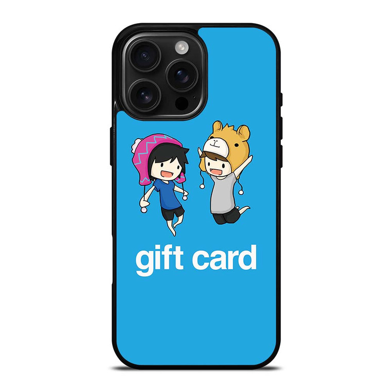 DAN AND PHIL CARTOON iPhone 16 Pro Max Case