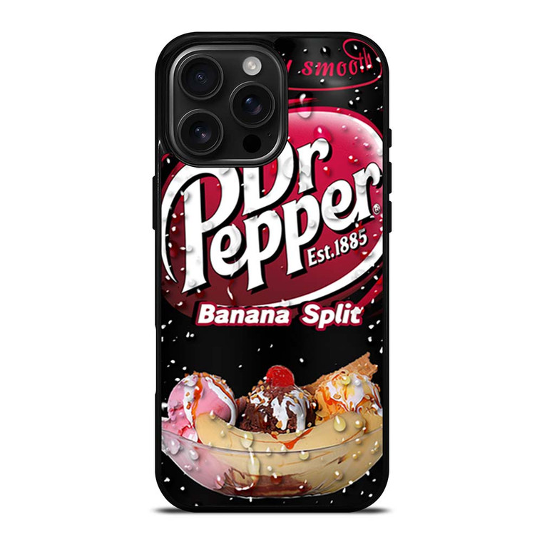 DR PEPPER BANANA SPLIT BOTTLE iPhone 16 Pro Max Case