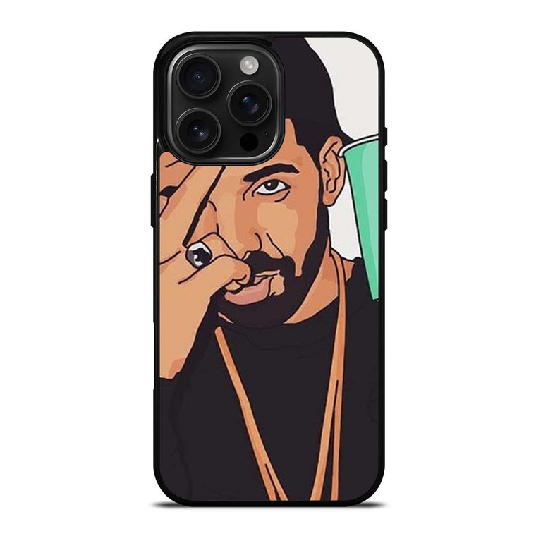 DRAKE ART iPhone 16 Pro Max Case
