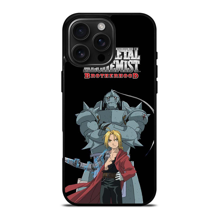 EDWARD AND ALPHONSE ELRIC FULLMETAL ALCHEMIST iPhone 16 Pro Max Case