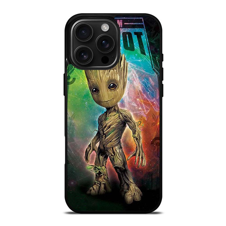 GUARDIAN OF THE GALAXY BABY GROOT iPhone 16 Pro Max Case
