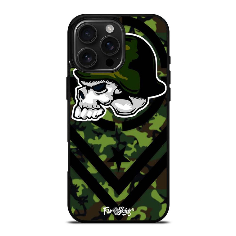 METAL MULISHA CAMO LOGO iPhone 16 Pro Max Case