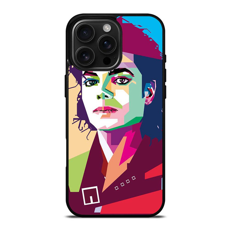 MICHAEL JACKSON MOZAIC iPhone 16 Pro Max Case