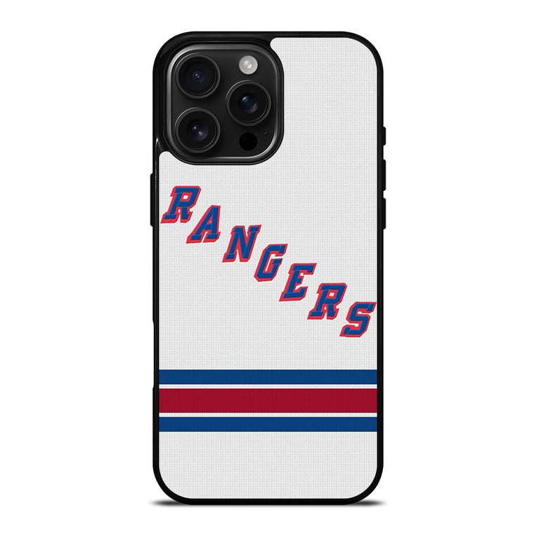 NEW YORK RANGERS LOGO HOCKEY TEAM ICON iPhone 16 Pro Max Case