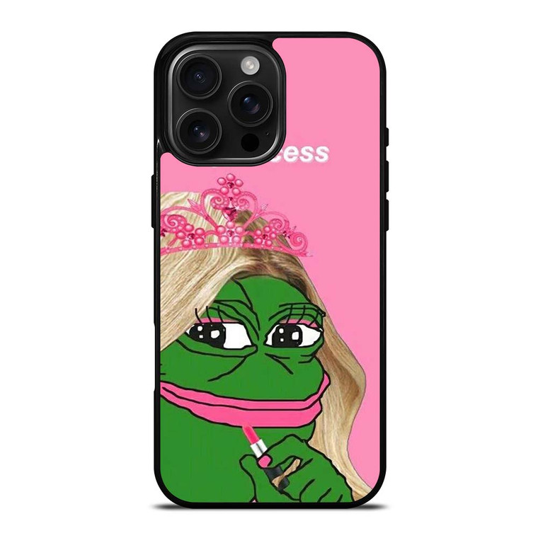 PEPE THE FROG PRINCESS iPhone 16 Pro Max Case