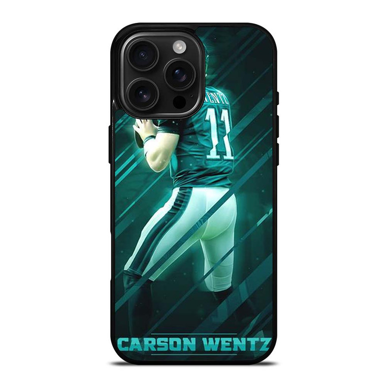 PHILADELPHIA CARSON WENTZ iPhone 16 Pro Max Case