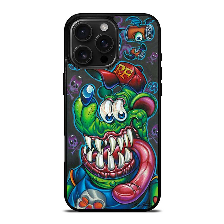 RAT FINK STINKY MONKEY iPhone 16 Pro Max Case