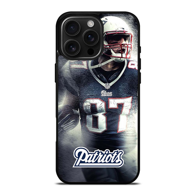 ROB GRONKOWSKI NEW ENGLAND PATRIOTS 2 iPhone 16 Pro Max Case