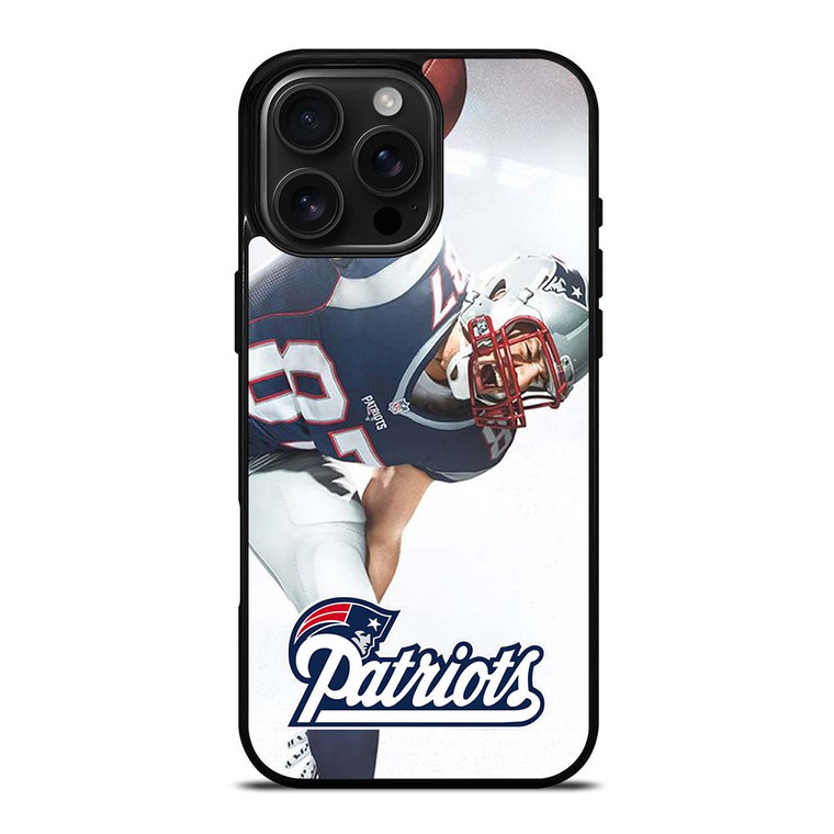 ROB GRONKOWSKI NEW ENGLAND PATRIOTS iPhone 16 Pro Max Case