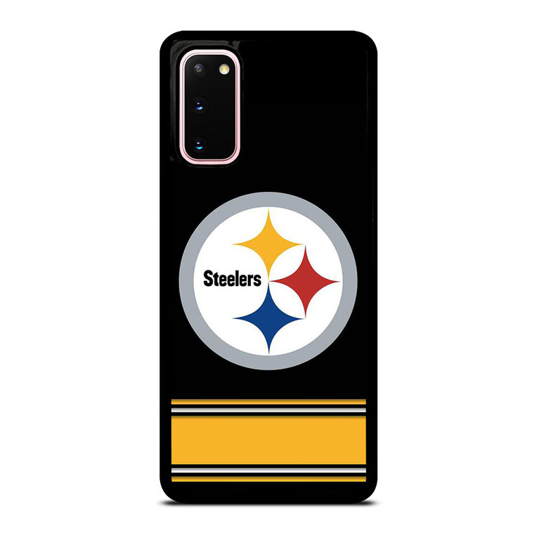 PITTSBURGH STEELERS LOGO STRIPE Samsung Galaxy S20 Case