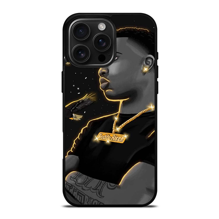 RODDY RICCH RAPPER CARTOON iPhone 16 Pro Max Case