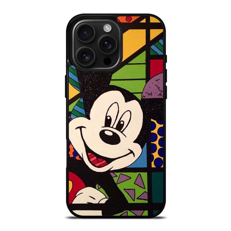 ROMERO BRITTO MICKEY MOUSE iPhone 16 Pro Max Case