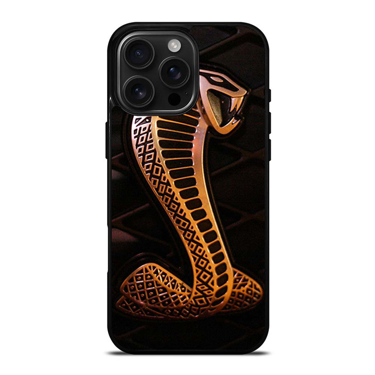 SHELBY COBRA FORD GOLD LOGO iPhone 16 Pro Max Case