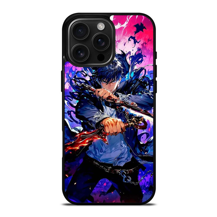 SOLO LEVELING SUNG JIN WOO 6 iPhone 16 Pro Max Case