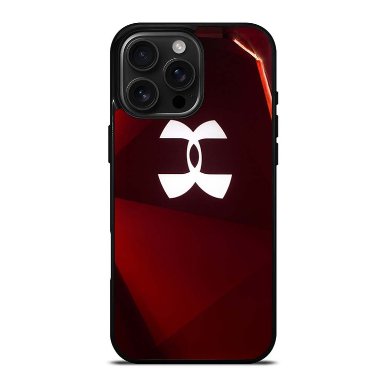 UNDER ARMOUR RED LOGO iPhone 16 Pro Max Case