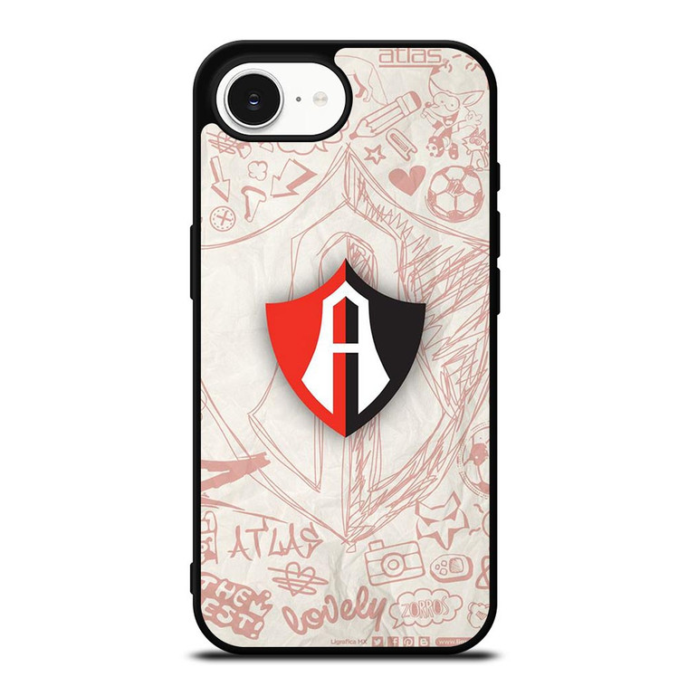 ATLAS FC LOGO FOOTBALL CLUB MEXICO iPhone 16e Case