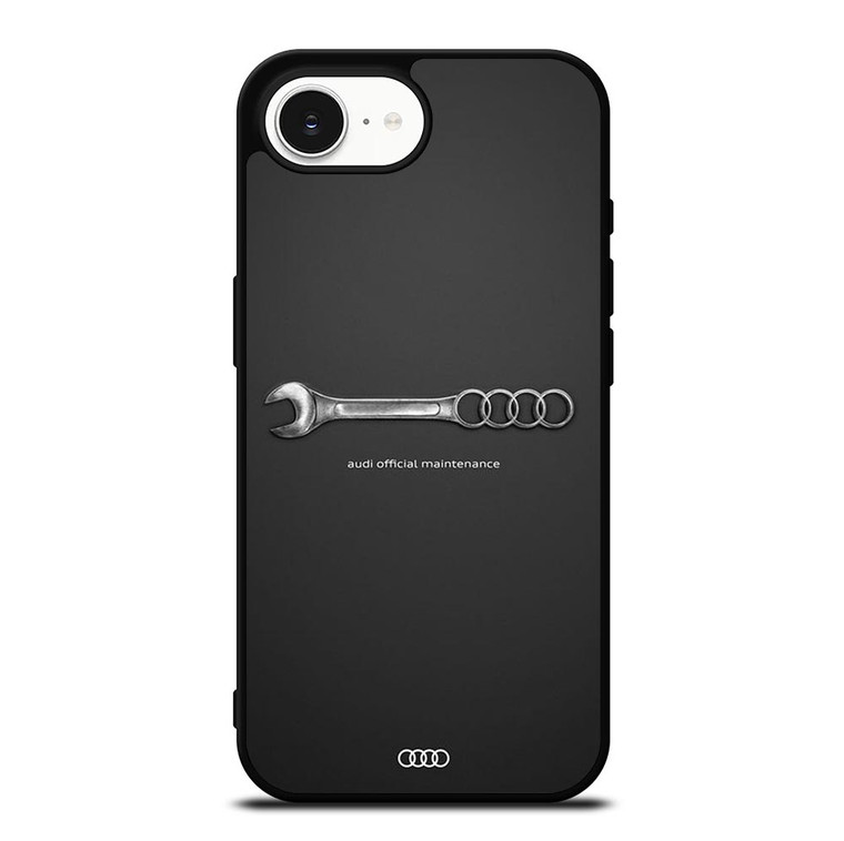 AUDI CAR LOGO OFFICIAL MAINTENANCE iPhone 16e Case