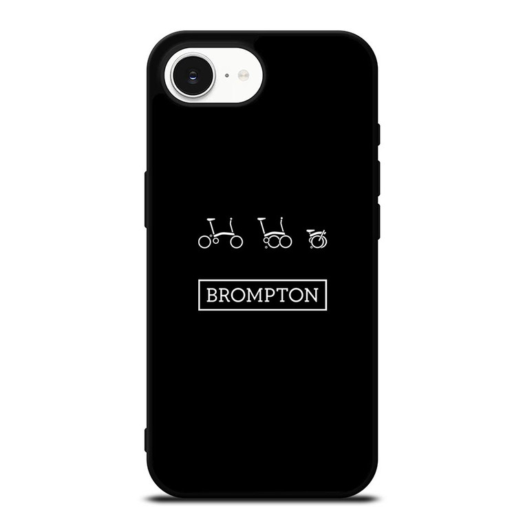 BROMPTON FOLDED BIKE LOGO iPhone 16e Case